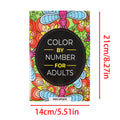 Color By Number For Adult Colouring Book: A UniqueBackground Paper Adult Colouring Book For Men Women & Teens With Stress Relief
